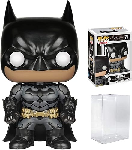 Funko Pop! Heroes: DC Comics Batman: Arkham Knight - Figura de vinilo de Batman #71 (incluye funda protectora de caja pop)