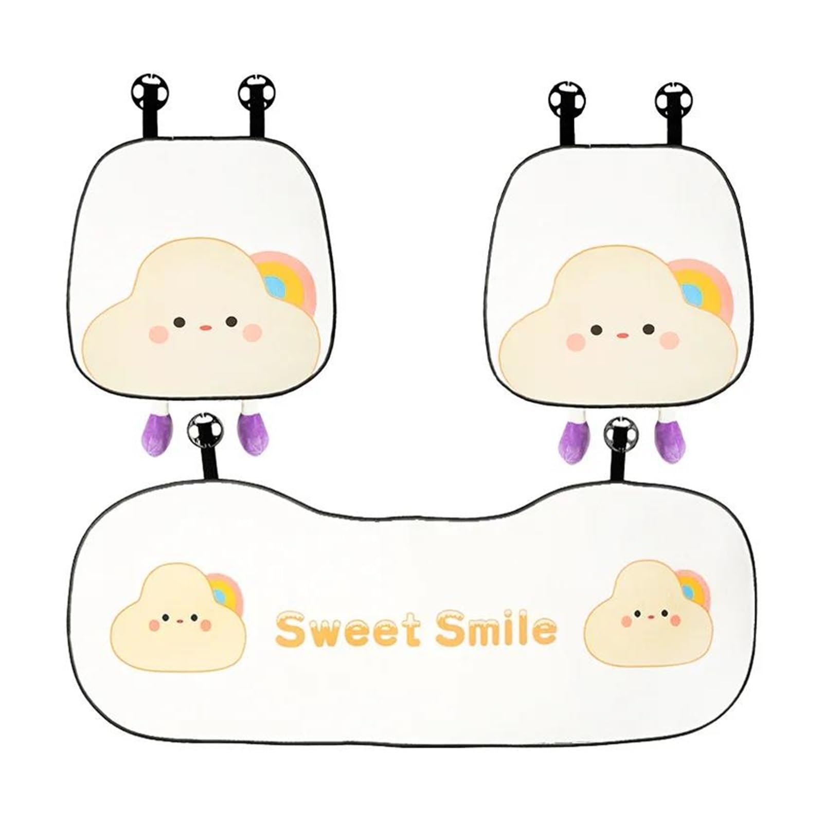 Coussin de siège de voiture dessin animé pour sublimer les trajets en famille