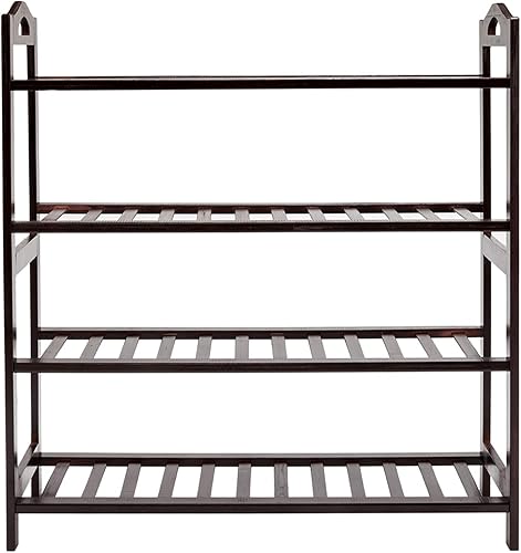 Miniatura 5 de Concise 12-Batten - Zapatero de bambú de 4 niveles