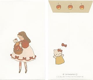 ぽち袋 くらはしれい×サンリオキャラクターズ ハローキティ【りんご】かわいい K03-APM-290