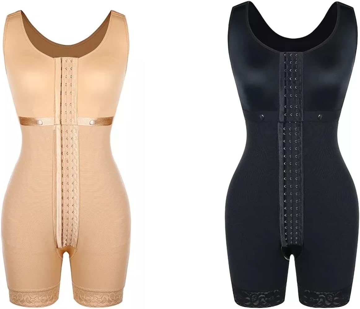 High Compression Short Girdle with Brooches Bust Girdle