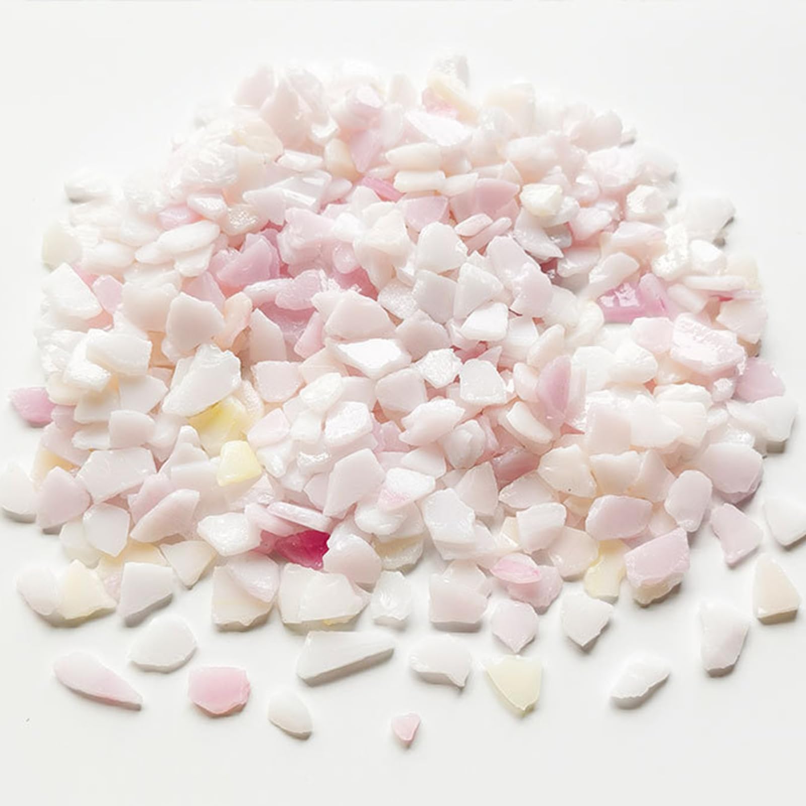 Mosaïque céramique rose pour projets DIY et moments de partage créatifs à la maison