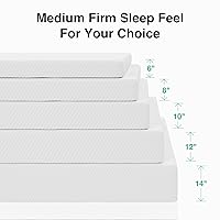 Vista 8 de Novilla Colchón tamaño individual de 6 pulgadas, colchón de espuma viscoelástica individual con espuma refrescante y capa cómoda transpirable