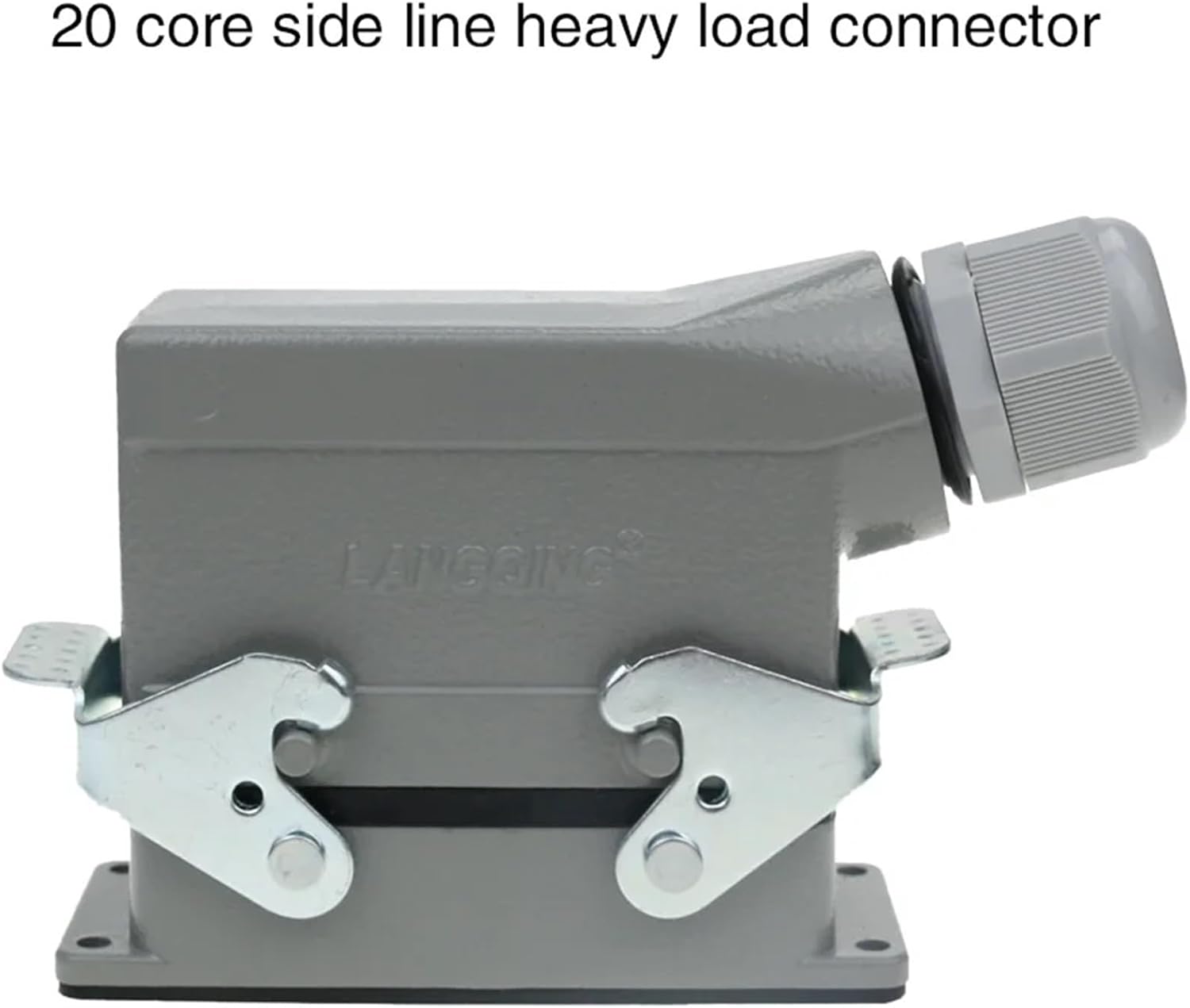 HDC-HE-20 Rectangular Heavy Duty Connector Industrial Aviation Waterproof and Dustproof Plug Socket(Top Line)