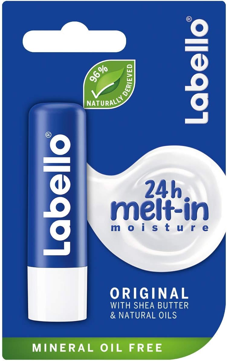 Labello Classic Balm Lip 4.8 G Stick, White