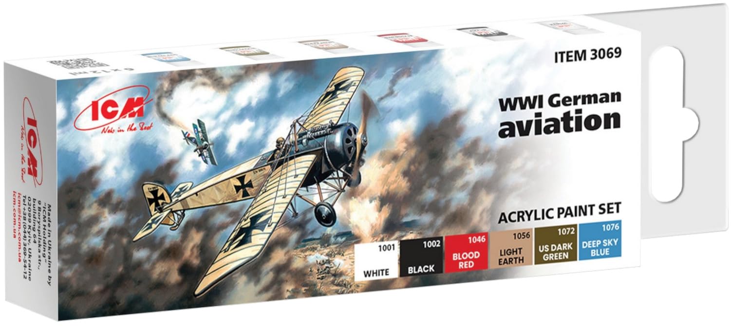 ICM Paint Set - WWI German Aviations