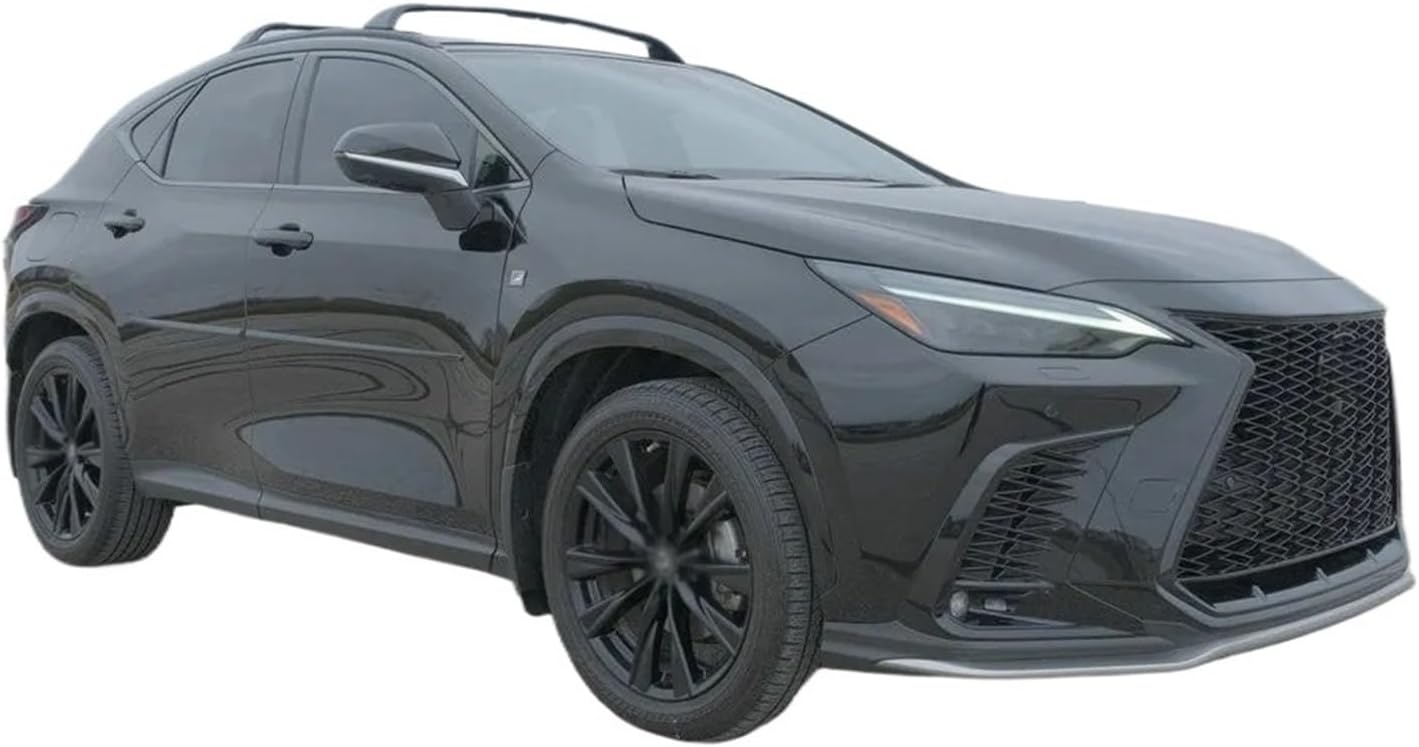 2PCS Cross Bar Fit for Lexus NX 350 350h 450h+ 2022 2023 2024 2025 2026 Roof Rails Luggage Cargo Ski Canoe Rack(Black)