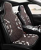 Cooling Car Seat Cushion - Wood Beaded Comfort Seat Cushion Seat Cover – Burgundy