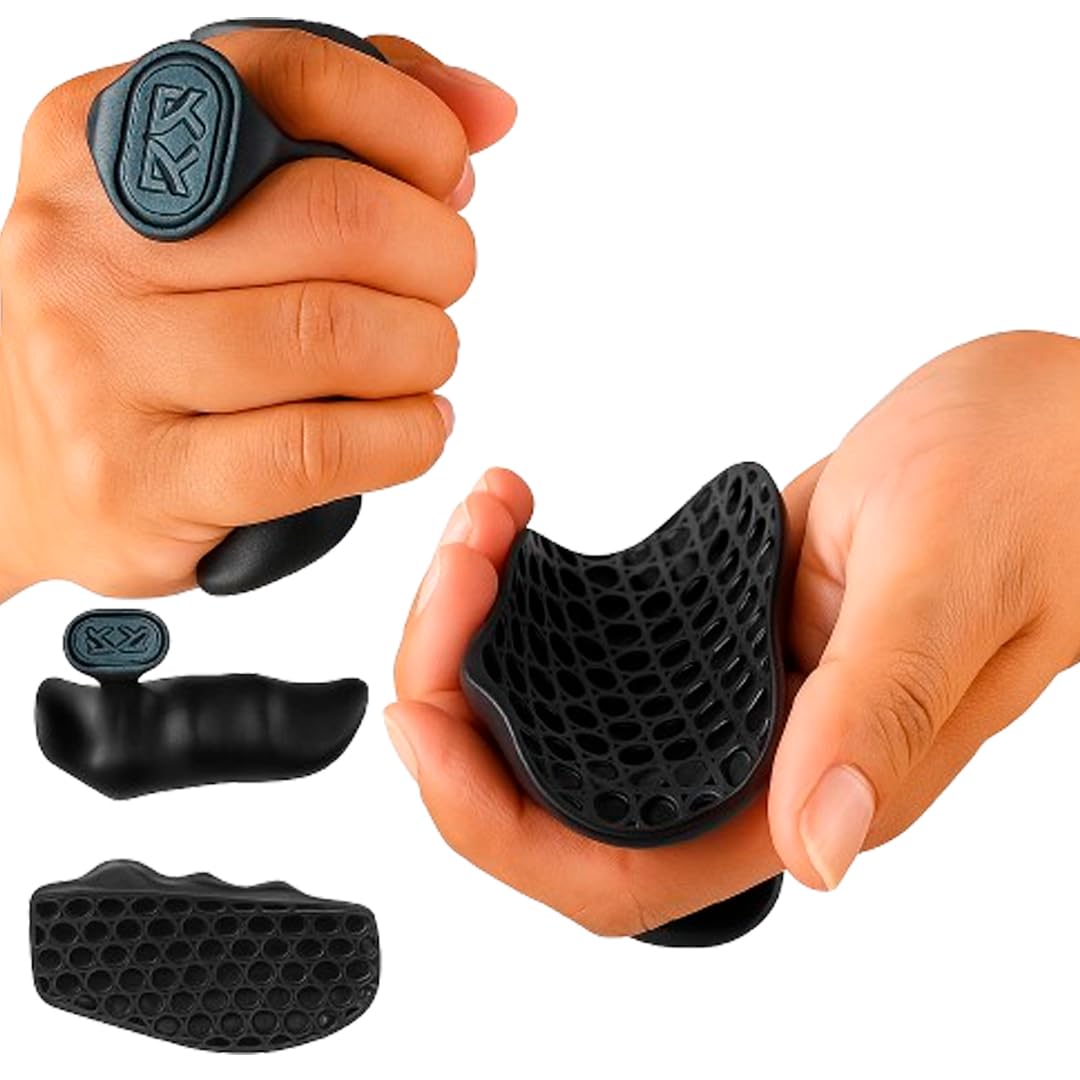Luva de Musculação Sem Dedos com Grip Anatômico Alça de Liberação Rápida, Antiderrapante,