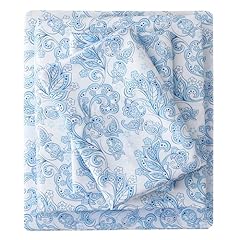 Blue Paisley Flower
