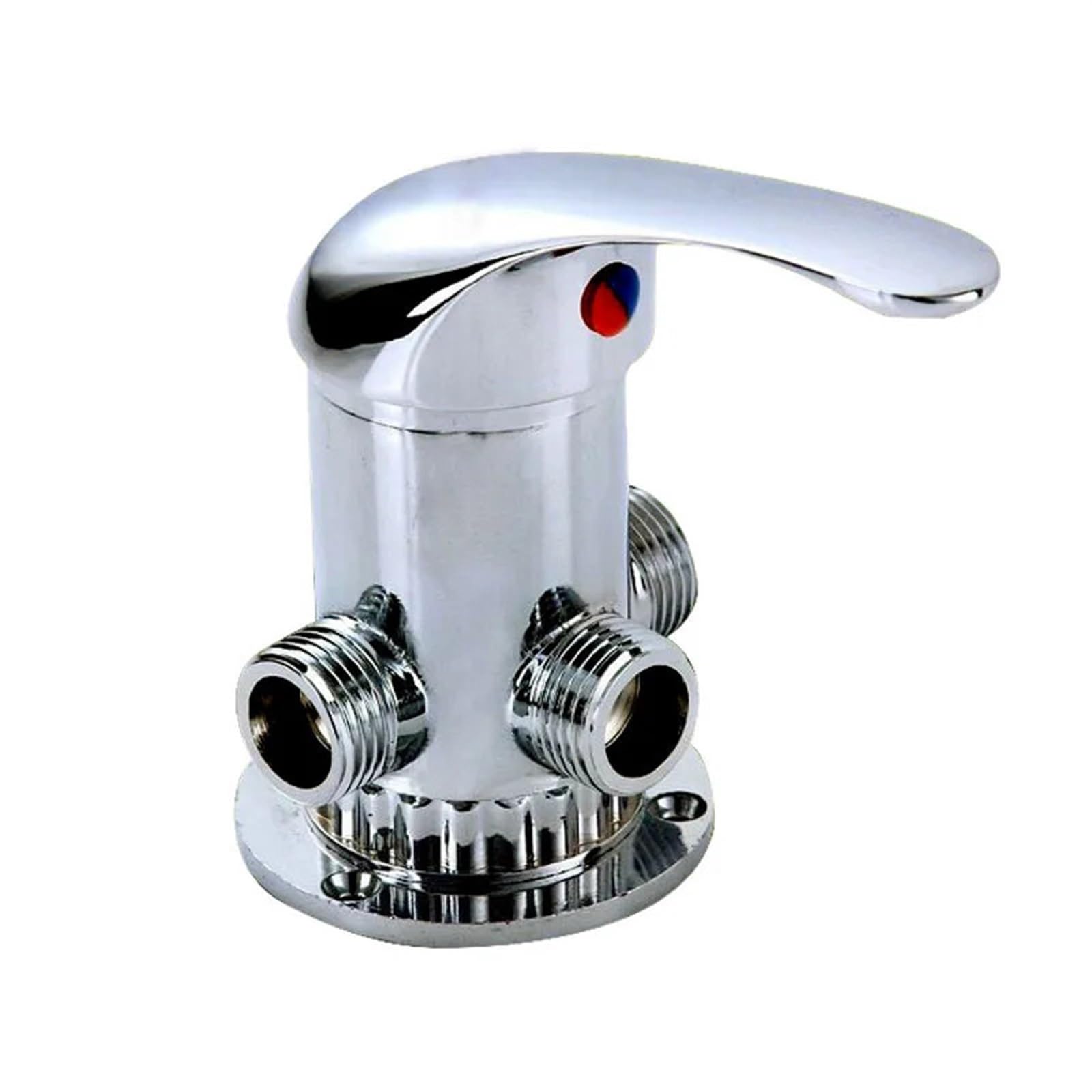 Vanne d'angle 3 voies G1/2 inverseur de douche et mitigeur