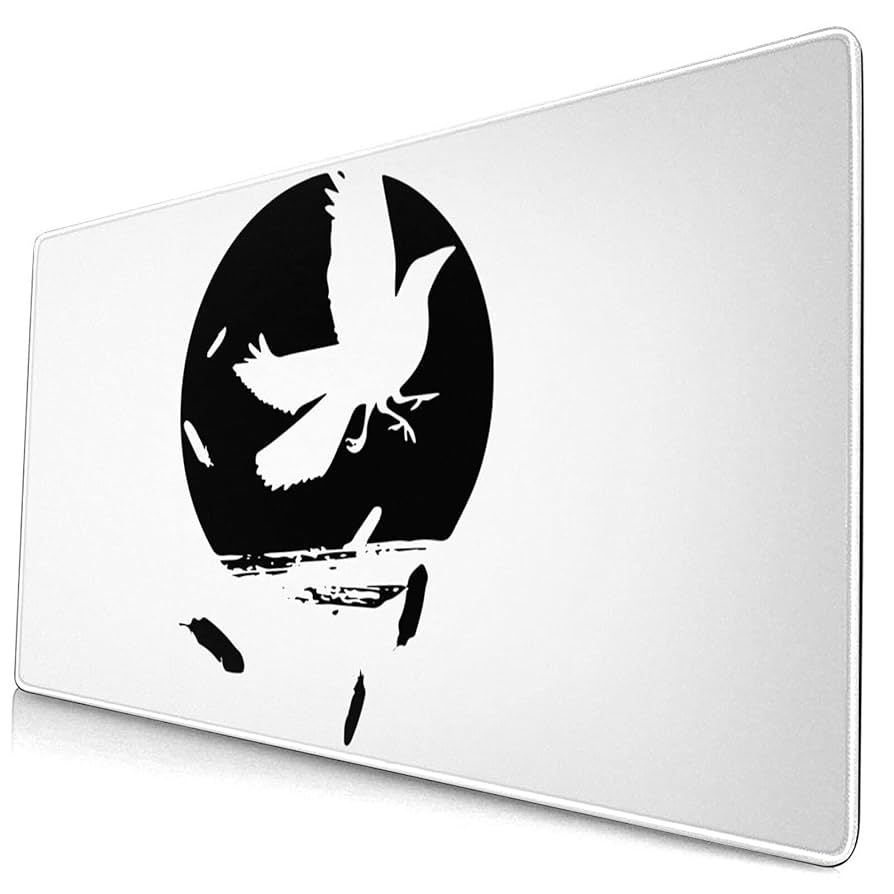 Amazon.co.jp: マウスパッド 40*75cm カラス 鳥 八咫烏