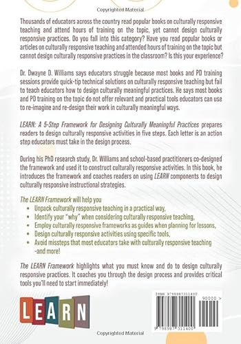 Learn: A 5-Step Framework For Designing Culturally Meaningful Practices #TOP1