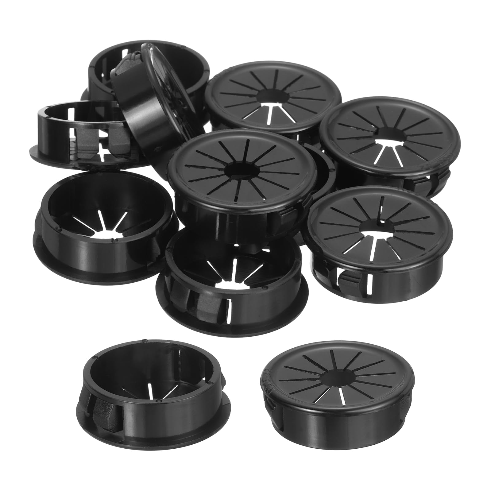 Duraline kabeldoorvoer zwart 8 cm kopen? Kabelgoten