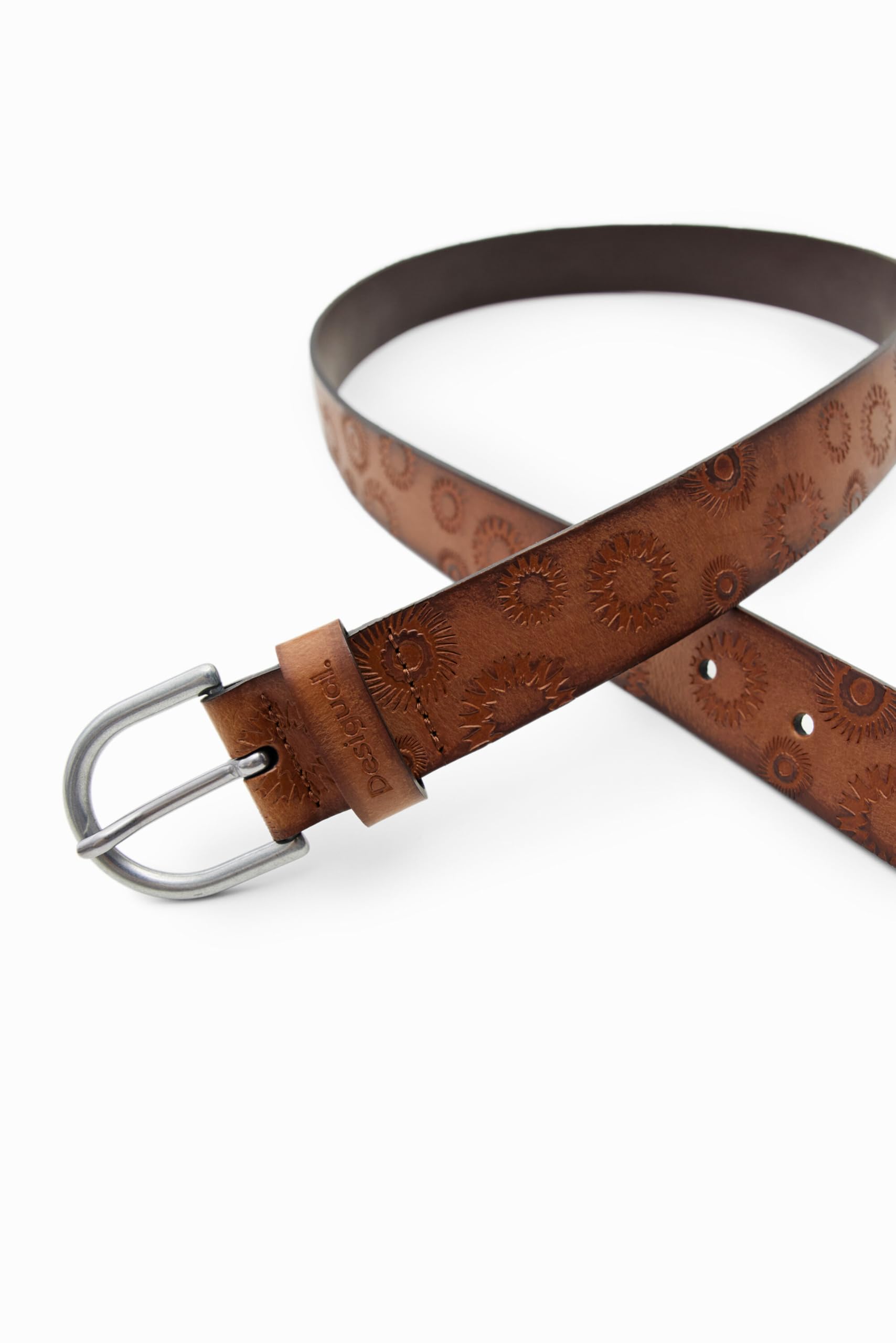 Desigual Belt_embossed ceinture Femme (lot de 1)
