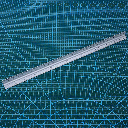 30 cm Architecturale Schaal Liniaal, 12 inch Aluminium Driehoekige Schaal voor Opstellen Heerser Architect Liniaal… - Image 7
