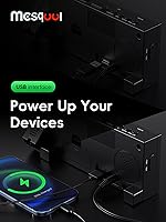 Vista 7 de Mesqool Relojes de alarma con proyector digital para dormitorio de niños, reloj enchufable con proyección de 180° en techo y pared, alarmas duales