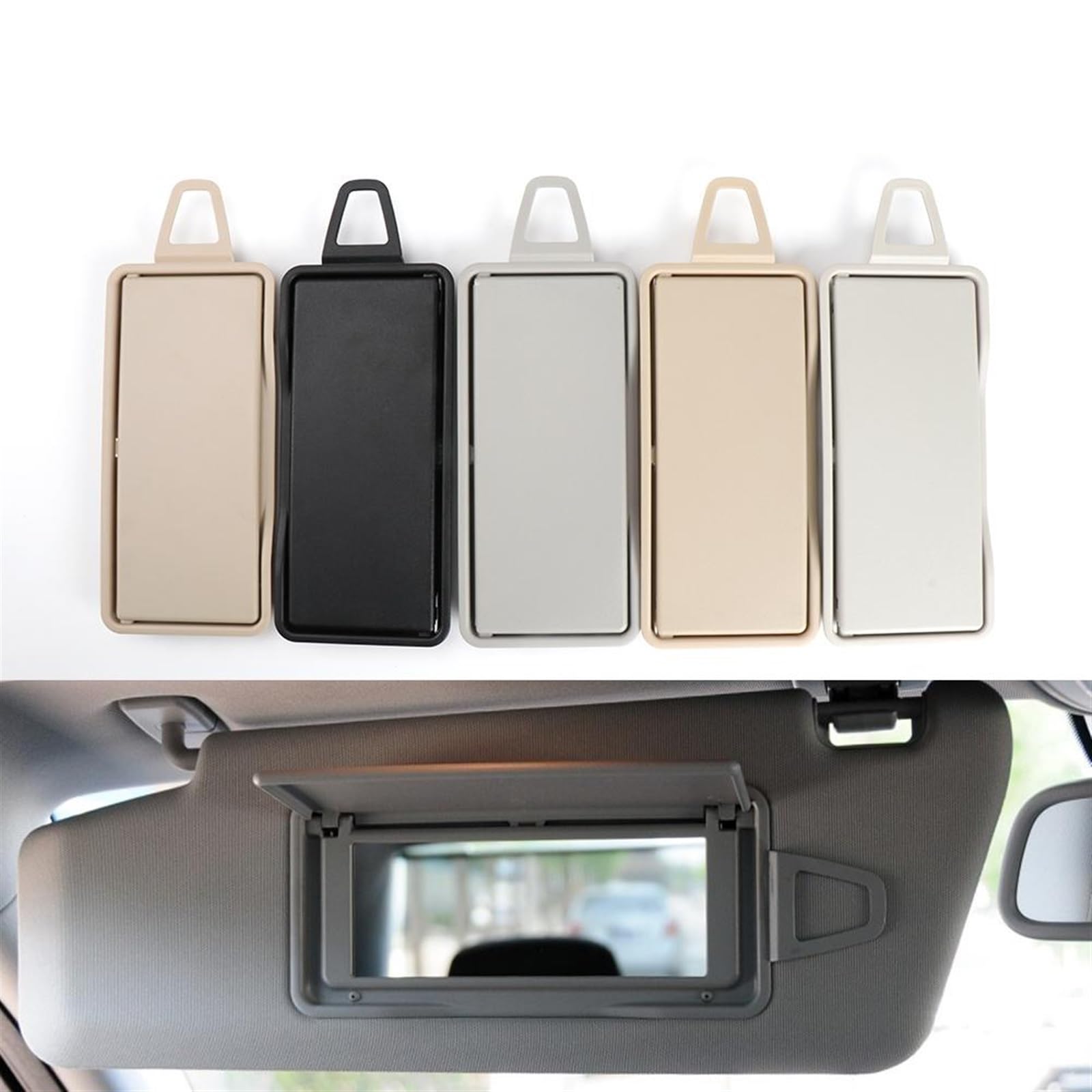per Mercedes, E CLS Car Interior Sun Shade Visor Makeup Cosmetic