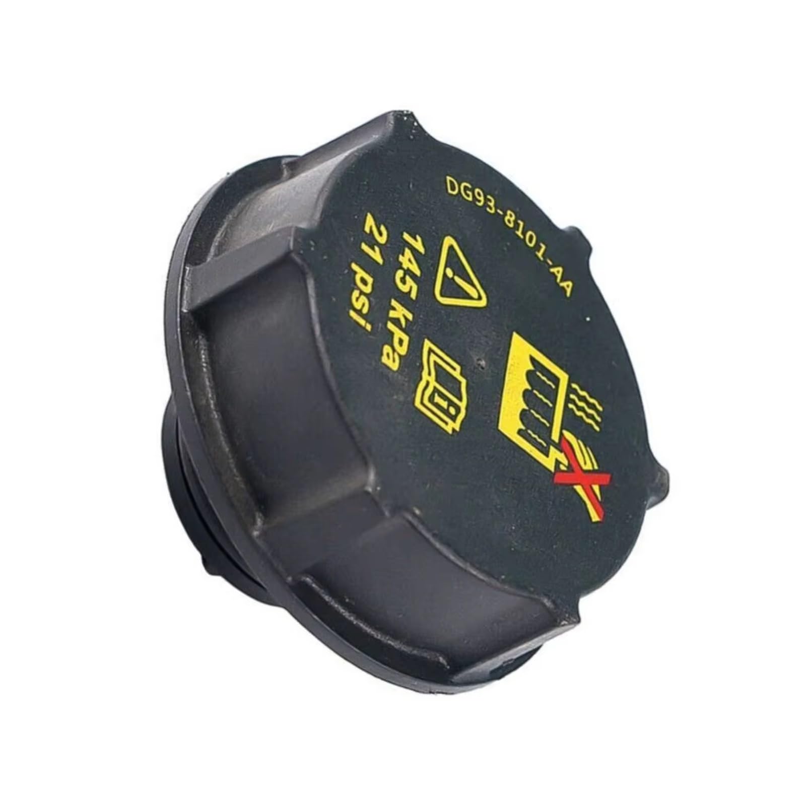 Compatible con Ford Fusion 2.5L 2013 2014 2015 2016 Tapa del depósito de expansión del refrigerante del radiador DG93-8101AA