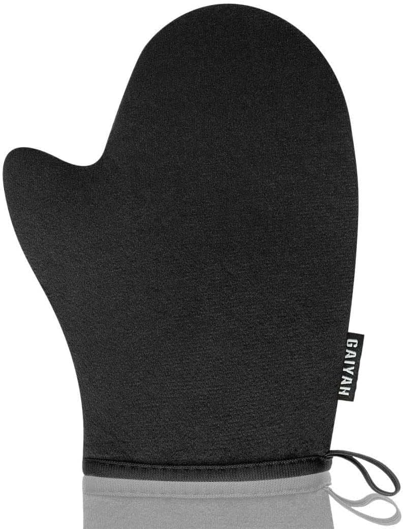 GAIYAH Self Tanning Mitt Applicator - Self Tanner Applicator Mitt with Thumb Self Tanner Mit Tanning Applicator Mitt Tan Mitt Applicator Sunless Tanning Mitt Tanning Glove for Tanning Lotion,Mousse