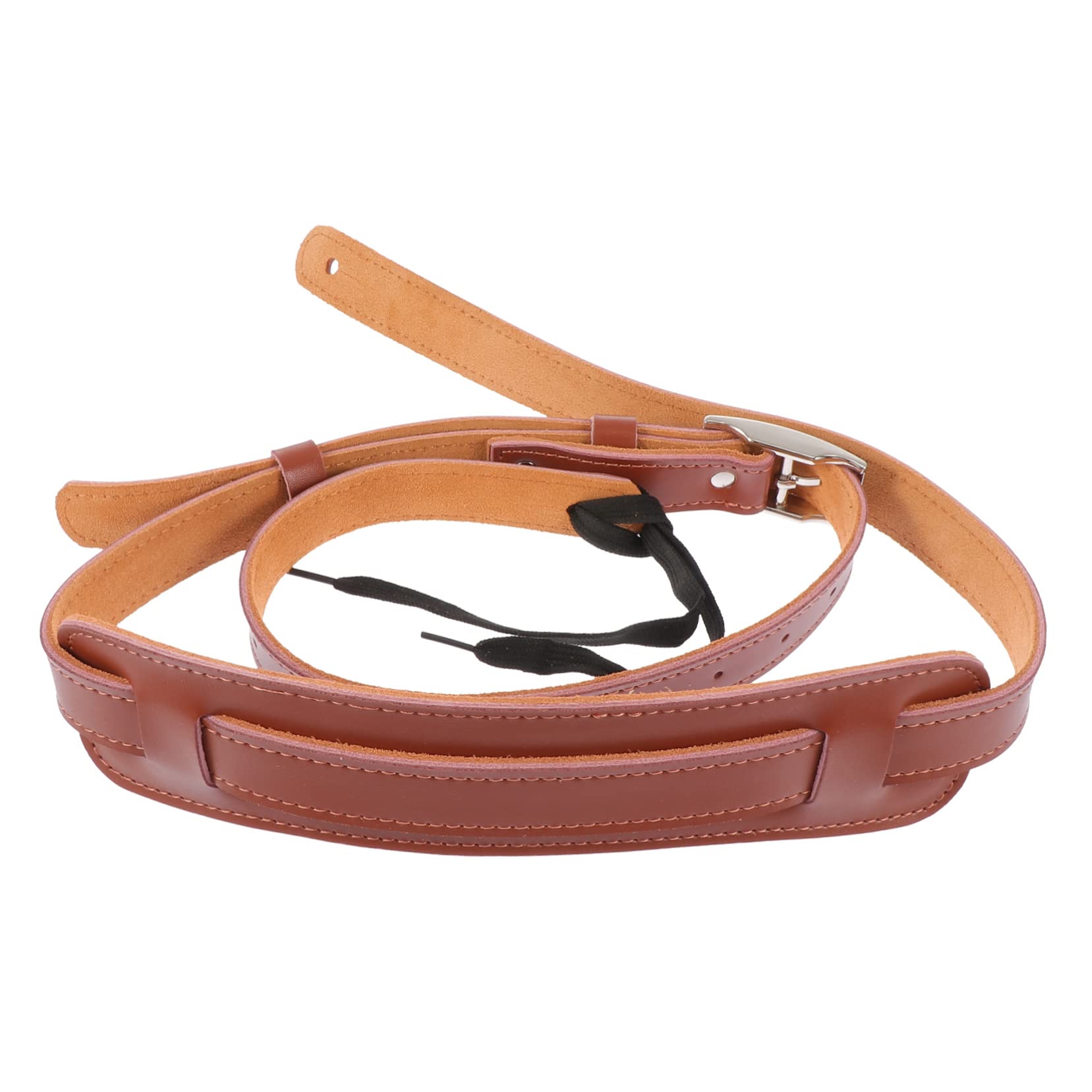 elegante cinturón de guitarra correa guitarra acústica guitar strap guitarras correa de guitarra clásica correa de guitarra creativa cinturón de instrumentos Cuero Brown