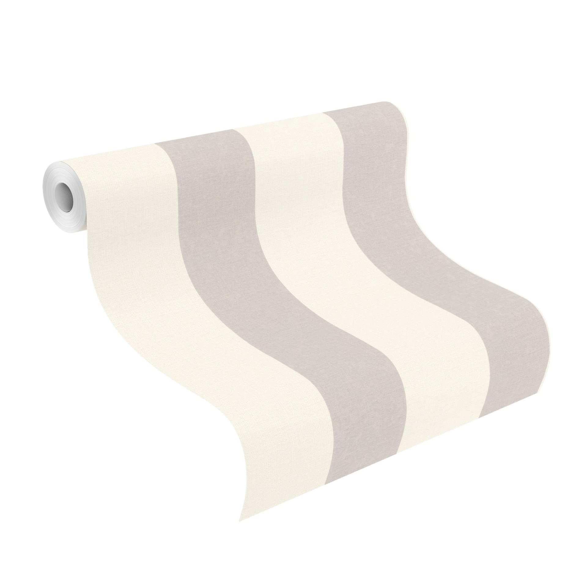 Rasch paperhangings Non Woven Wallpaper (universell) Grey White 10,05 m x 0,53 m Florentine III 485424, Grey-white, 53 x 1005 cm - Image 2