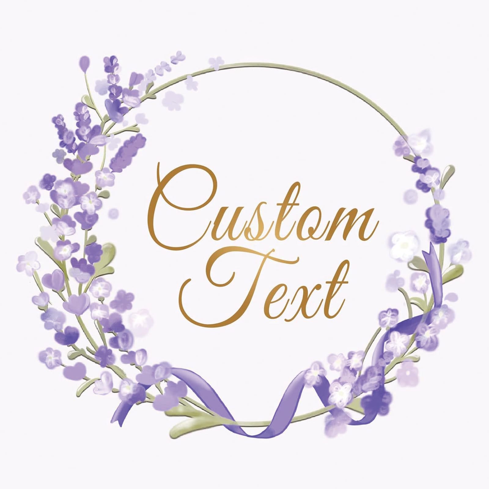 Made in USA Qty 100 Personalized Custom Round Stickers Labels Customized Waterproof Sticker for Business Logo Party Birthday Wedding Favors Baby Shower Bridal Handmade Family Gathering