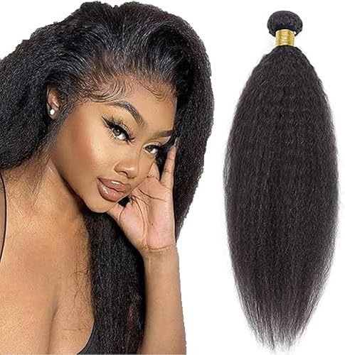 Tuheerst Kinky Straight Human Hair Bundles Tissage Bresilien