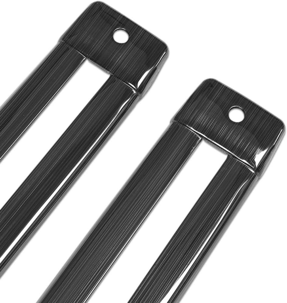 8PCS Track Tube Sill Molding Trim Plates Protector Fits for All New Sienna XL40 2021-2024 (Black)