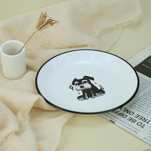 Miniatura 3 de Platos de cerámica para salsas de animales de dibujos animados súper lindos, platos para condimentos, cuencos de alimentación de pájaros y gatos,