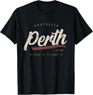 Perth Australia Vintage T-shirt T-Shirt