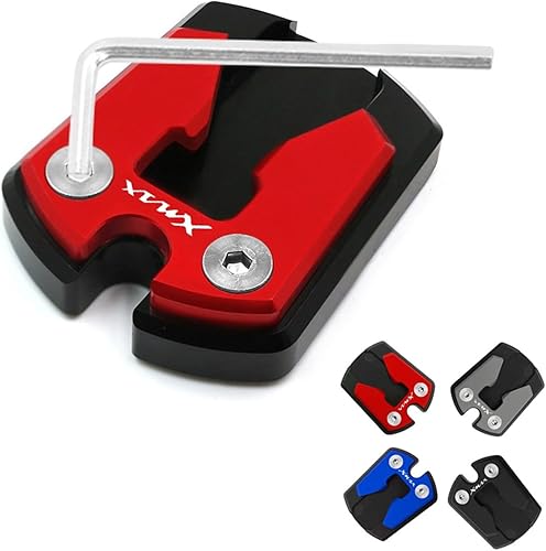 Miniatura 2 de Para Yamaha para X-MAX 300 para XMAX300 125 250 para XMAX125 Soporte lateral de motocicleta Soporte Soporte Placa de soporte Ampliación Extensión