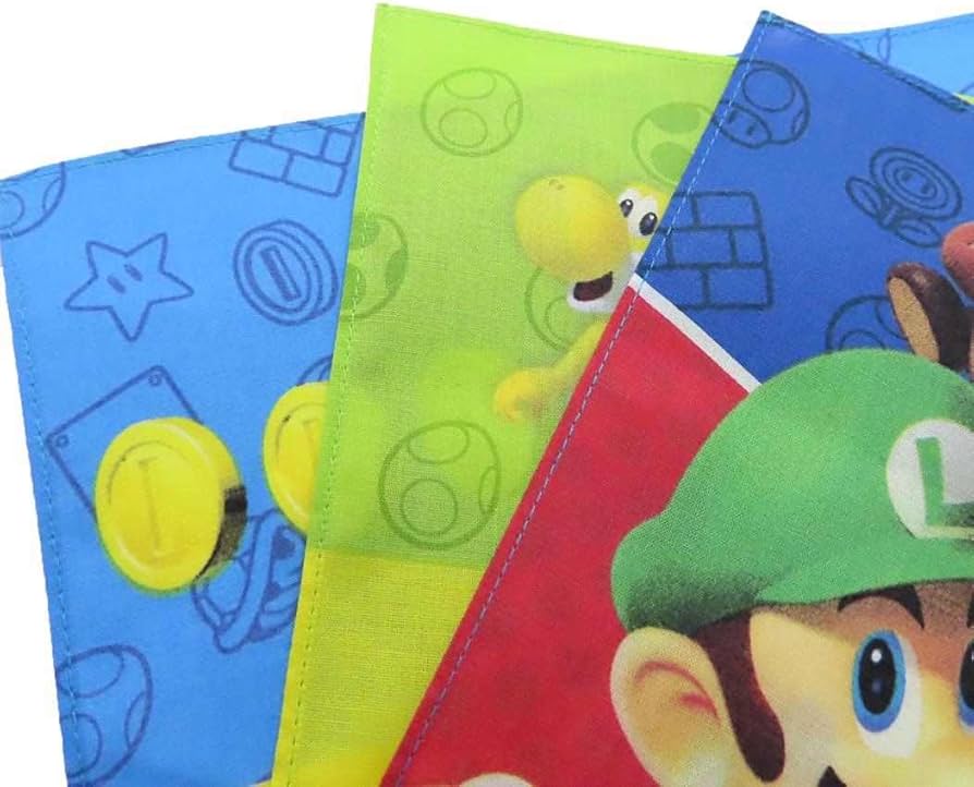 Amazon.co.jp: スーパーマリオブラザーズ[ハンカチ]ハンカチタオル/B