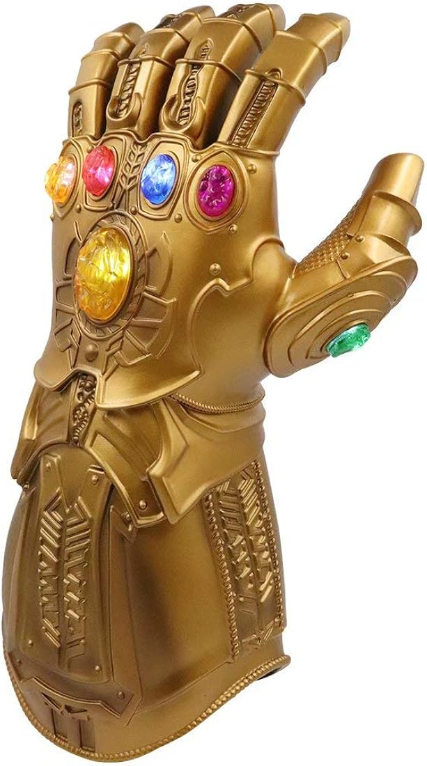 🔥 Cashback up to 70% LED Light Up Infinity Gauntlet The Thanos Gloves with Removable Magnet Infinity Stones Adults K.ids Black Friday - 80% OFF LED Light Up Infinity Gauntlet The Thanos Gloves with Removable Magnet Infinity Stones Adults K.ids
