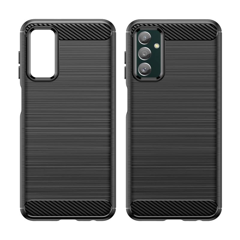 Image of Hybrid Carbon Fiber Back Case for Samsung Galaxy M23 5G / F23 5G (Black)