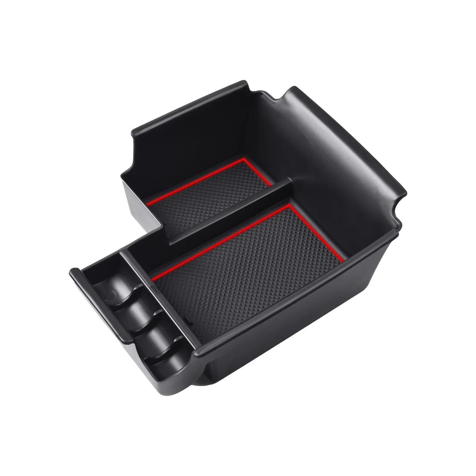 HUIGAR For Kia K3 For Cerato For Forte BD 2019-2023 Car Central Armrest Storage Box(Red)