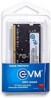EVM 8GB DDR4 Laptop RAM 2133MHz So-DIMM Memory - Enhanced Performance for Multitasking with 10-Year Warranty (EVMT8G2133S88P)
