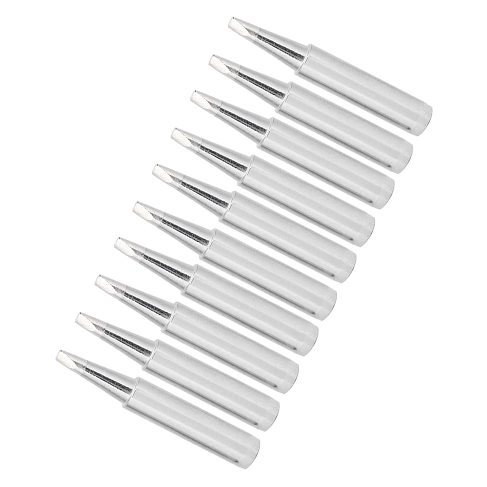 Iron TipSolder TipsSolde TipsS 10Pcs 900MT2 4D Solde Solder Iron Tips Replacement Solde Accessory Straight Experience Power the Iron Heat Ensu Can Your That Tips Without