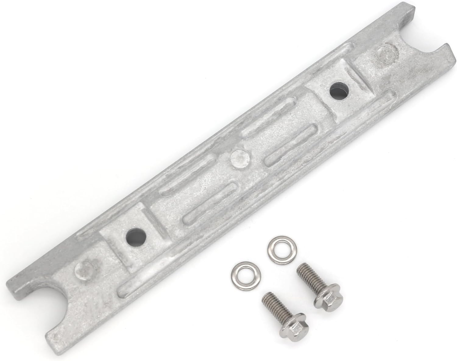 6H1-45251-02 Boat Motor Trim Tab Anode with Bolts for Yamaha 40-130 HP Outboard Models replaces 6H1-45251-03 Sierra 18-6091 Marine Engine