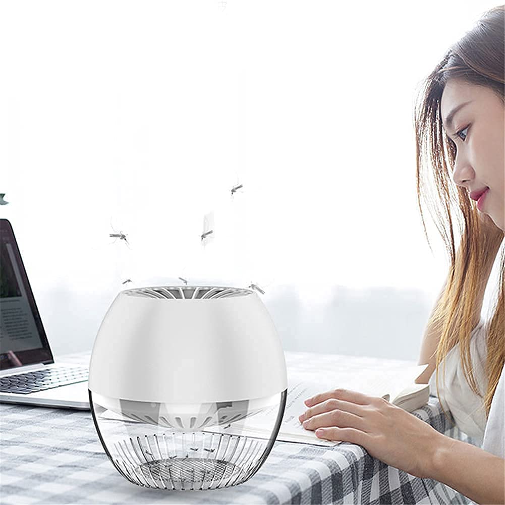 Lampe Anti-moustiques UV, USB LED Bug, Anti-moustiques, Anti-moustiques, Anti-rayonnement, répulsif Muggen, piège à Mouches pour Chambre, Cuisine, Bureau (Jaune)
