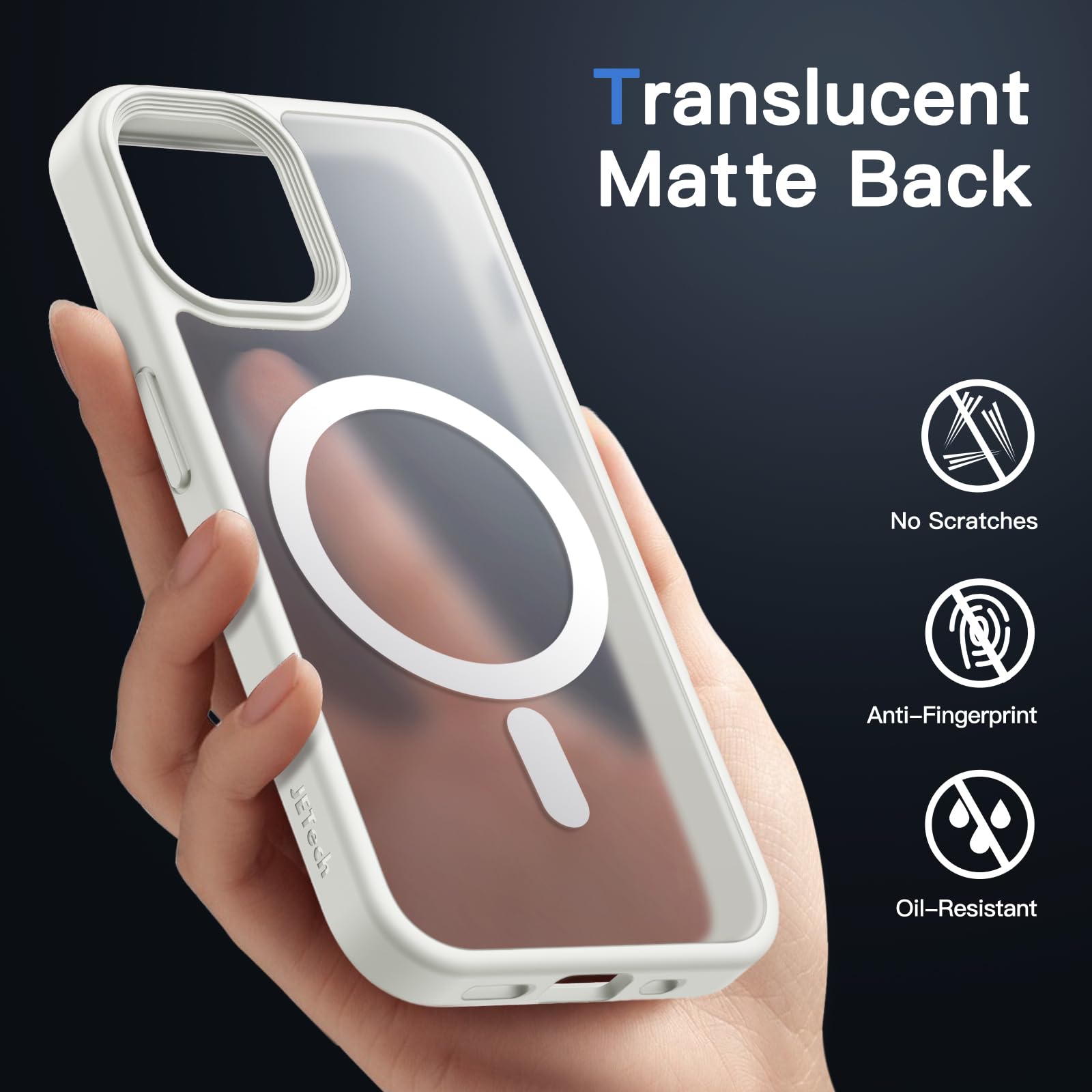 iPhone12 ホワイト + MagSafeケース Amazon.com: JETech Magnetic Case for iPhone 12/12 Pro 6.1
