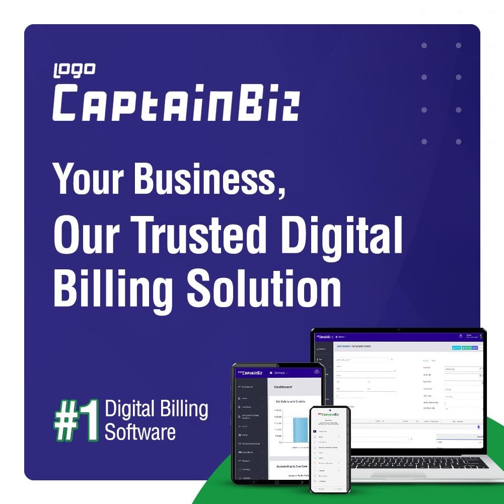 CaptainBiz GST Billing Cloud Software |One Year Plan| (Desktop + Mobile) | Email Delivery in 2 Hr. ( No CD ) (B0CFLZJP7Z) Amazon Price History, Amazon Price Tracker