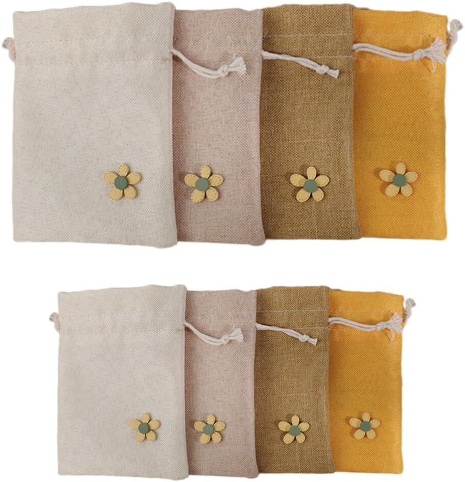 iplusmile 8pcs Dried Lavender Sachet Bags Portable Fragrant Pouches for Scented Flowers for Home Gifting and Closet Freshening Lightweight Convenient Design