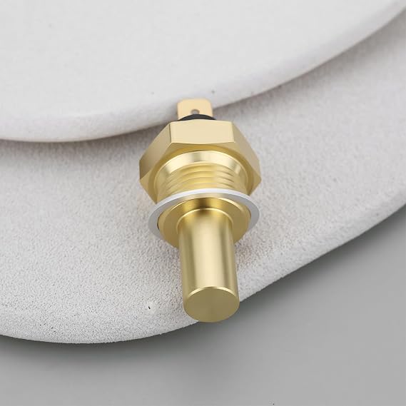 Diesel Engine Temperature Sensor 1877731M92 5/8-18UNF Thread Compatible with Perkins AD3.152 A4.236 A4.248 A6.354 Engines