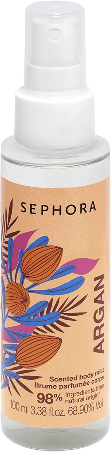 SEPHORA Scented Body Mist Argan, 100 ml, 98% ingrediënten van natuurlijke origine