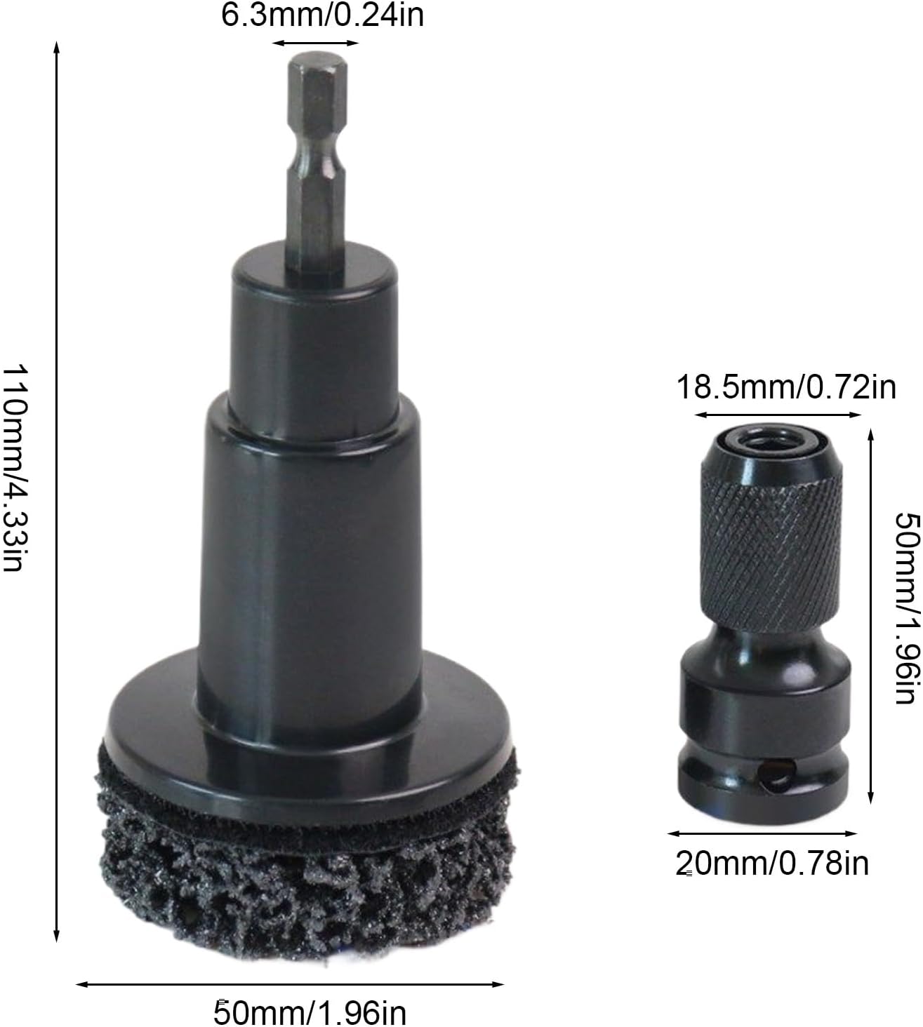 Wheel Hub Cleaning Tool | Rust Remover Brush - Hub Rust Remover | for Automotive Car Wheel Rotor Brake Parts Rash Maintenance