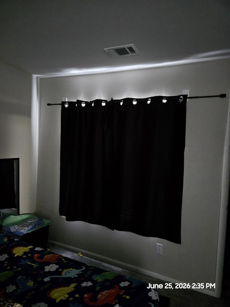 Luna Soundproof 100% Blackout Custom Curtains - Single Panel