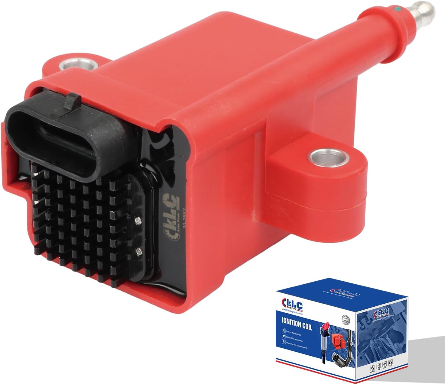 KLC 1PC Performance Ignition Coil for Mercury Optimax 30 40 50 60 EFI 75 90 115 125 200 225 250 115Pro 175Pro 200Pro 225Pro 250Pro HP Engine 556-112 339-879984T00 300-8M0077471 300-879984T01