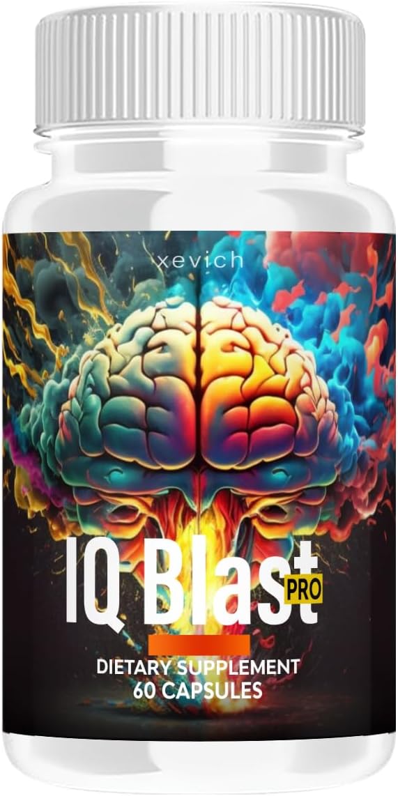 IQ Blast Pro - IQ Blast Pro Pill Supplement (Single, 60 Capsules)