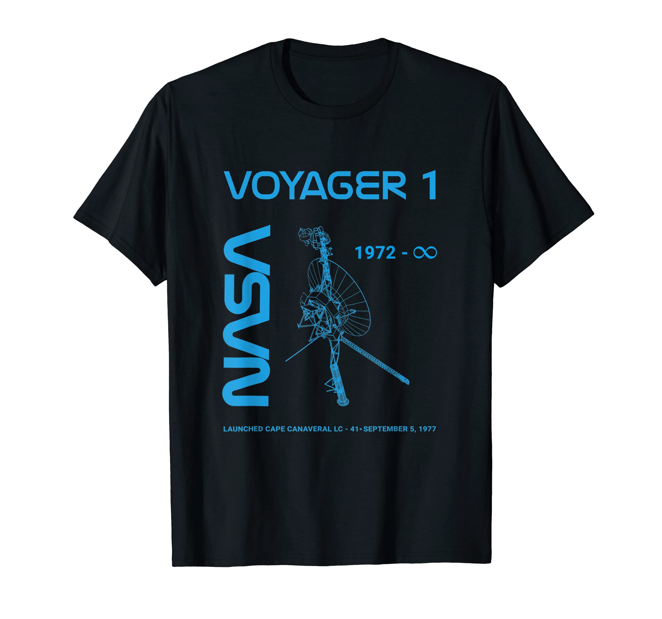 NASA Voyager 1 Spacecraft Launched September 5, 1977 T-Shirt